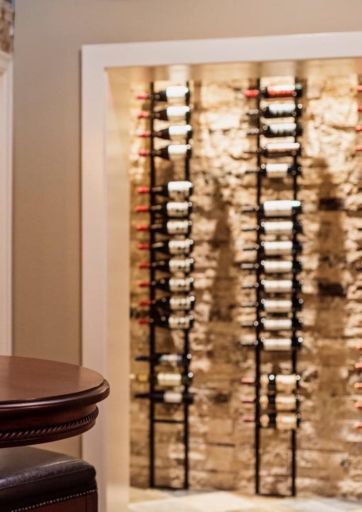 Modern Wine Cellar  | Georgia Fuchs Interior Design