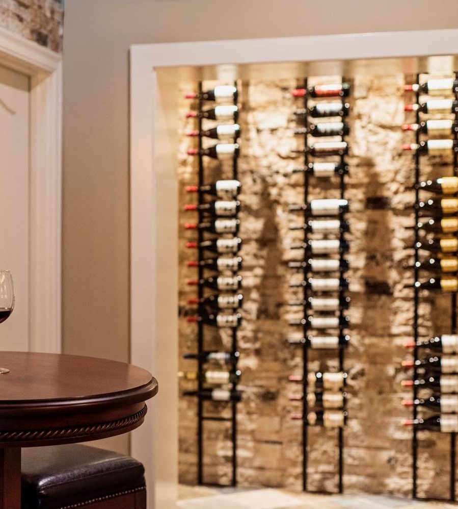 Modern Wine Cellar  | Georgia Fuchs Interior Design