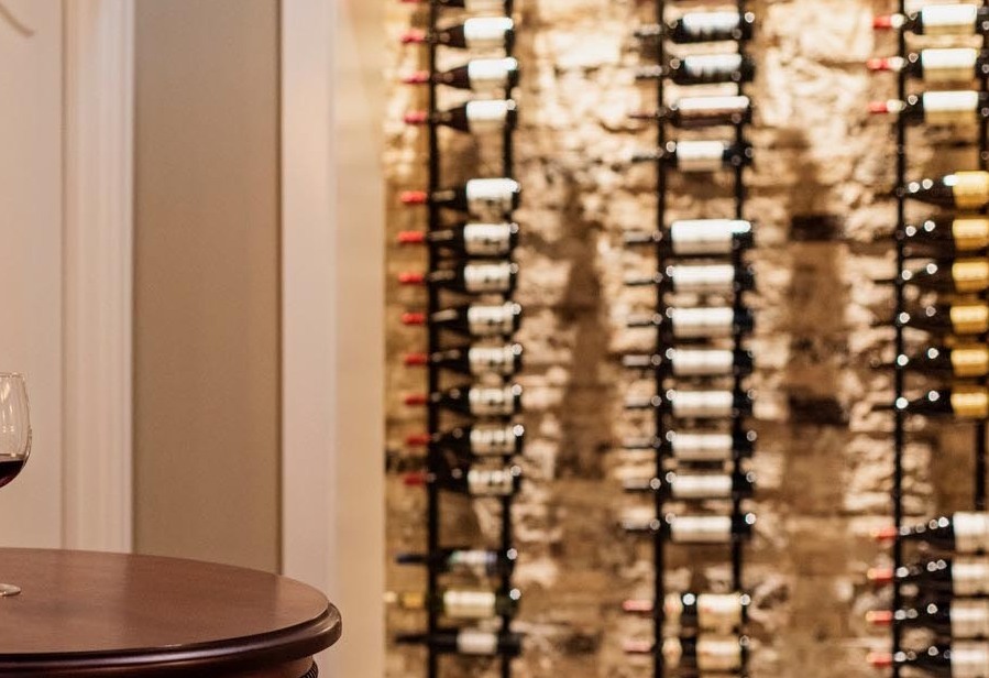 Modern Wine Cellar  | Georgia Fuchs Interior Design